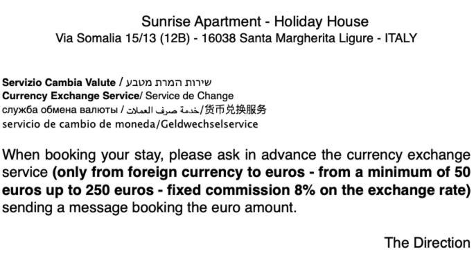 Sunrise Apartment Santa Margherita Ligure Dış mekan fotoğraf